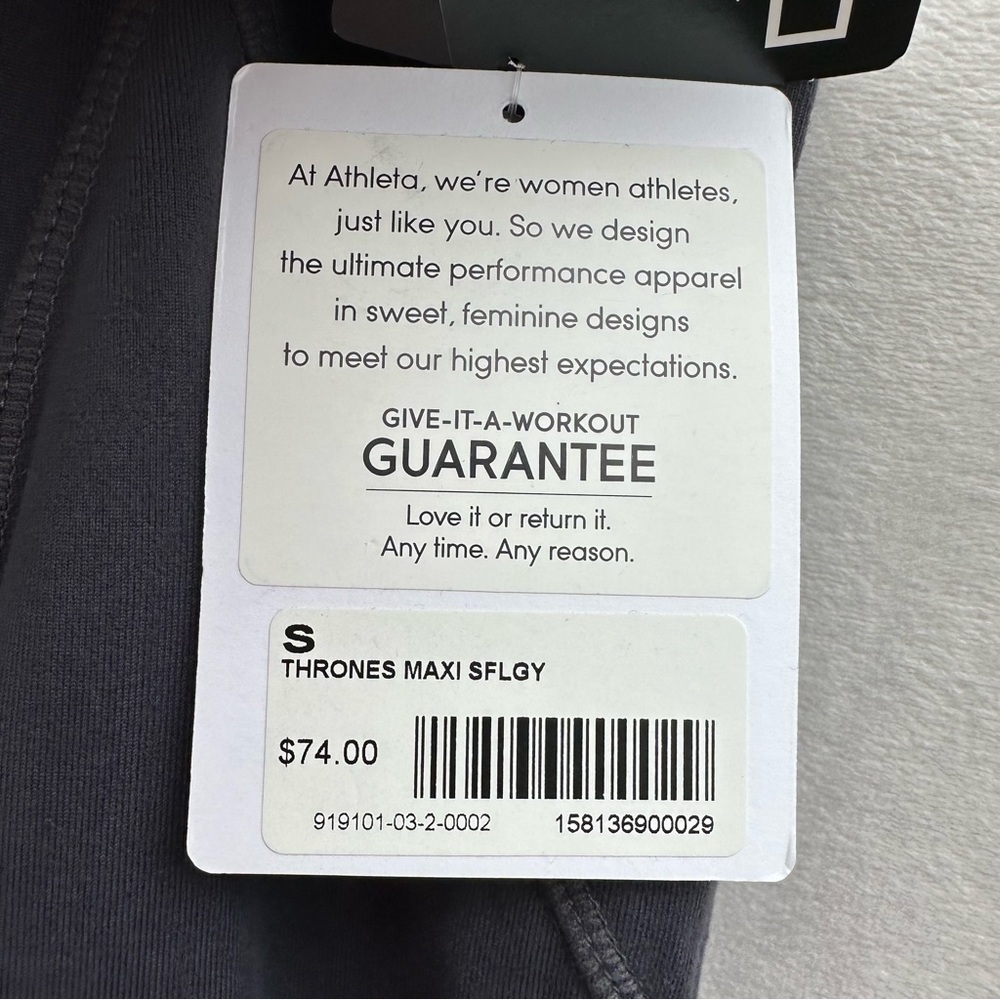 Athleta Sz‎ Small Grey Maxi Skirt #61396 NWT - Picture 7 of 11